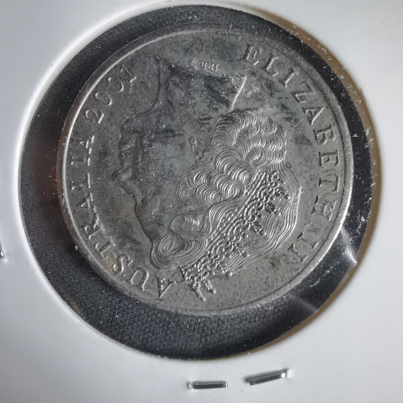 沼泽如烟--第1031场 澳大利亚2001年20分纪念币