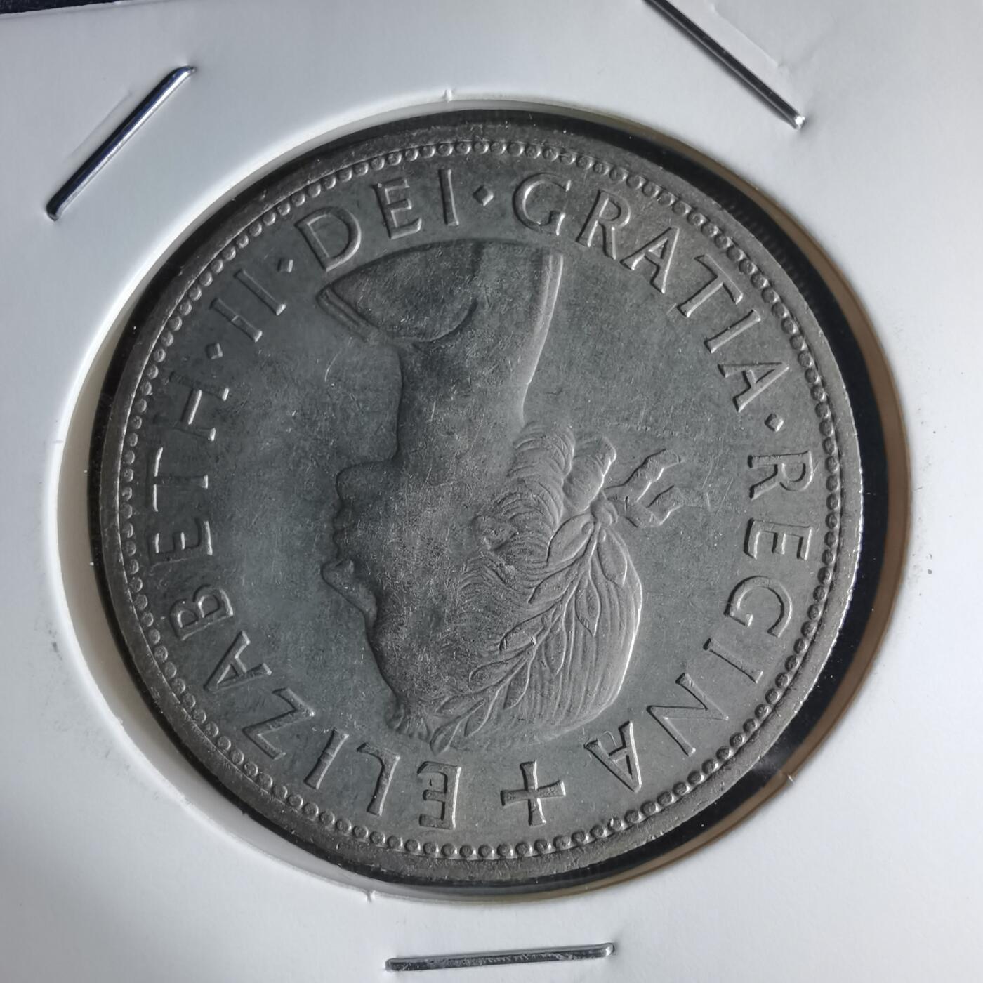 沼泽如烟--第1032场 英国1961年半克朗