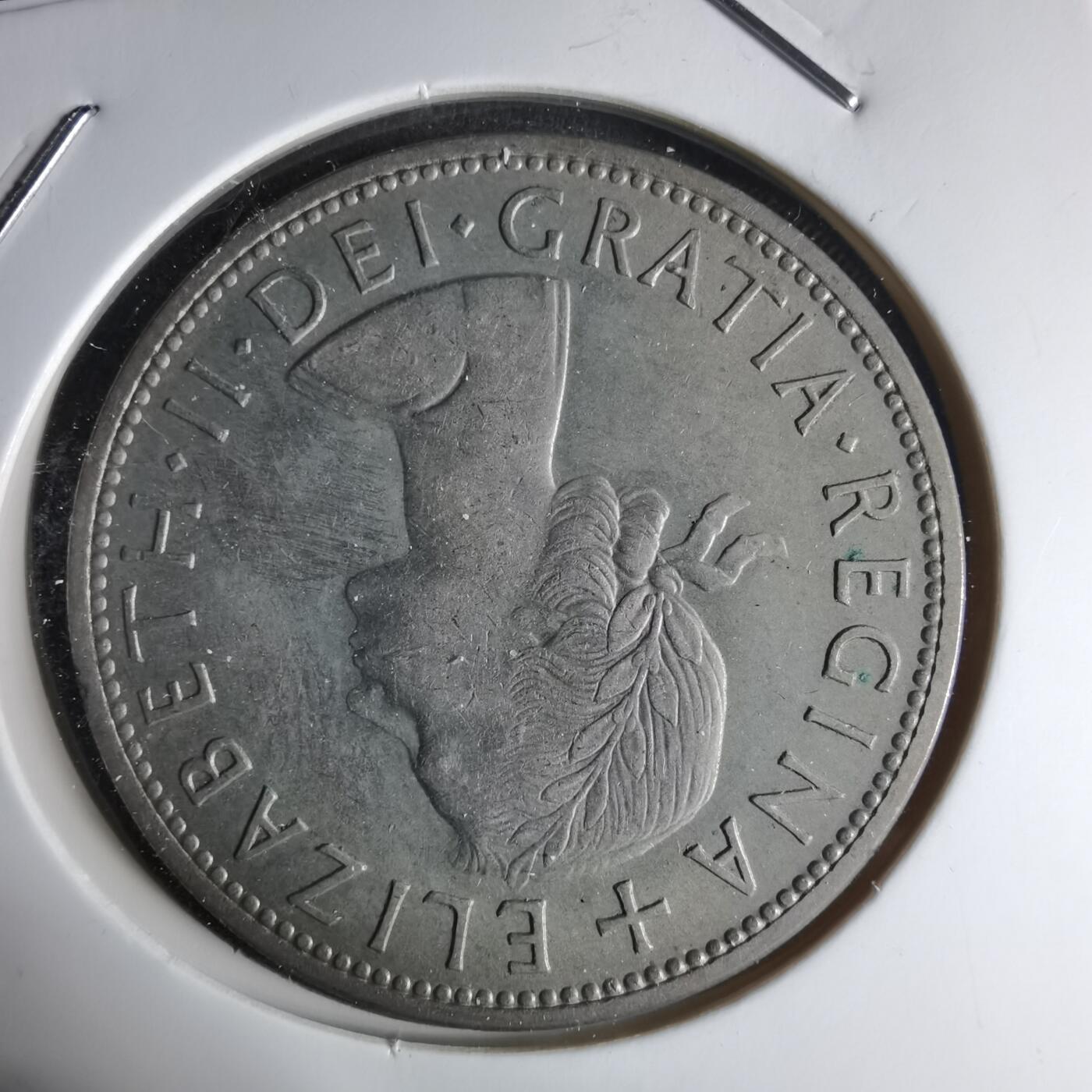 沼泽如烟--第1032场 英国1956年半克朗