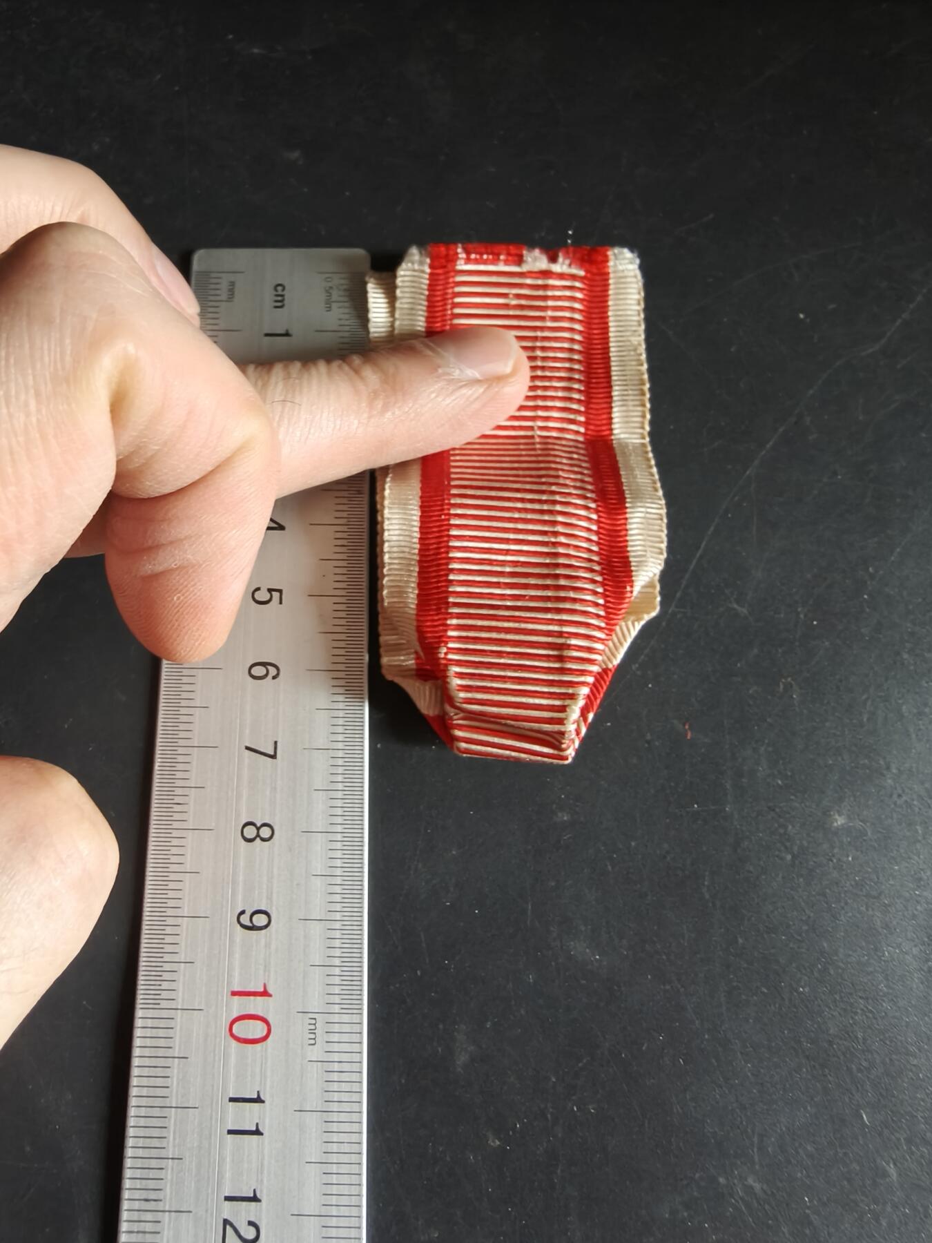 老王徽章第189期 奥匈帝国战功奖章绶带      14cm