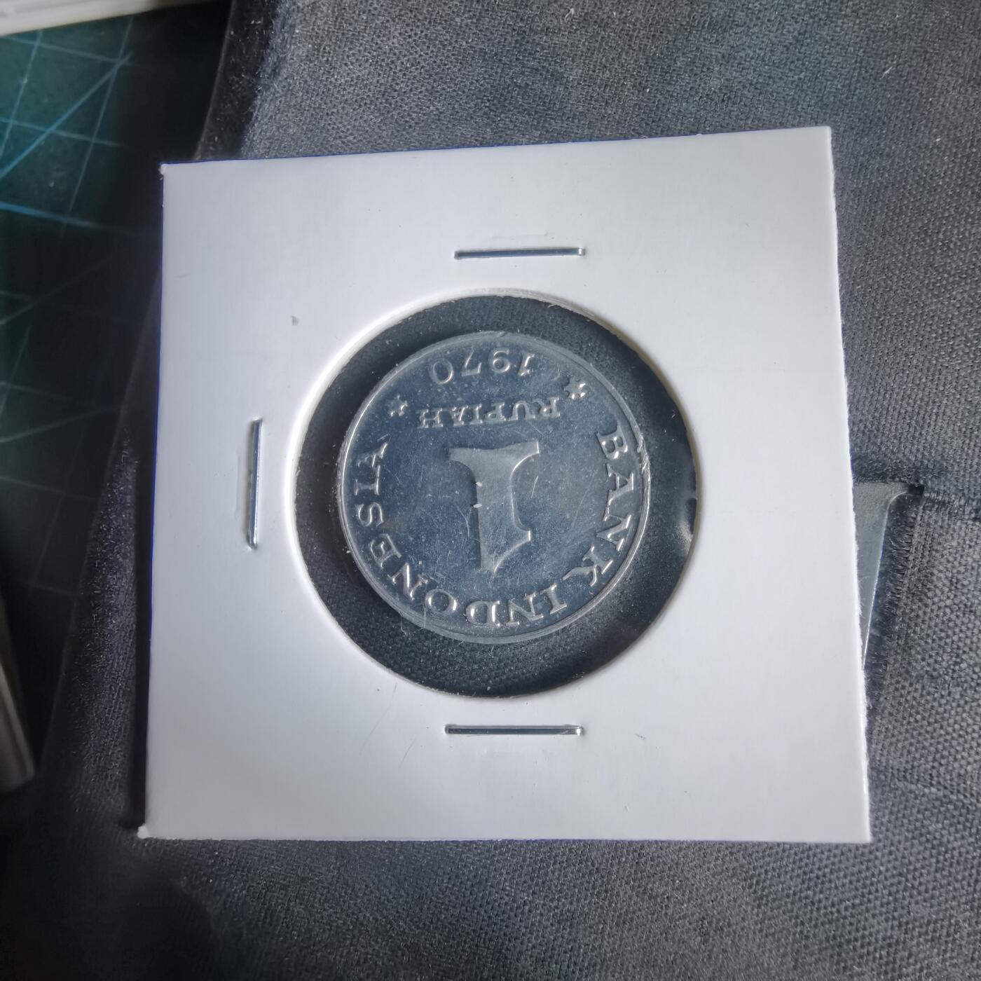 沼泽如烟--第1031场 印度尼西亚1970年1卢比