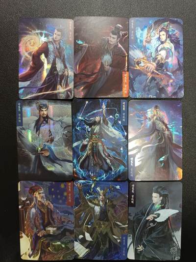 天玑星卡拍第181期《3.26周四截拍》持续收拍收评中 满赠卡需备注 - 三国演义 诸葛亮 纱布闪 九张