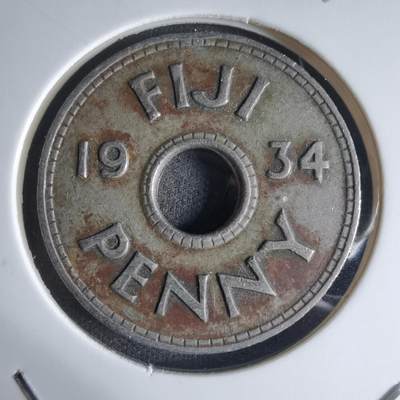 沼泽如烟--第1032场 - 斐济1934年1便士