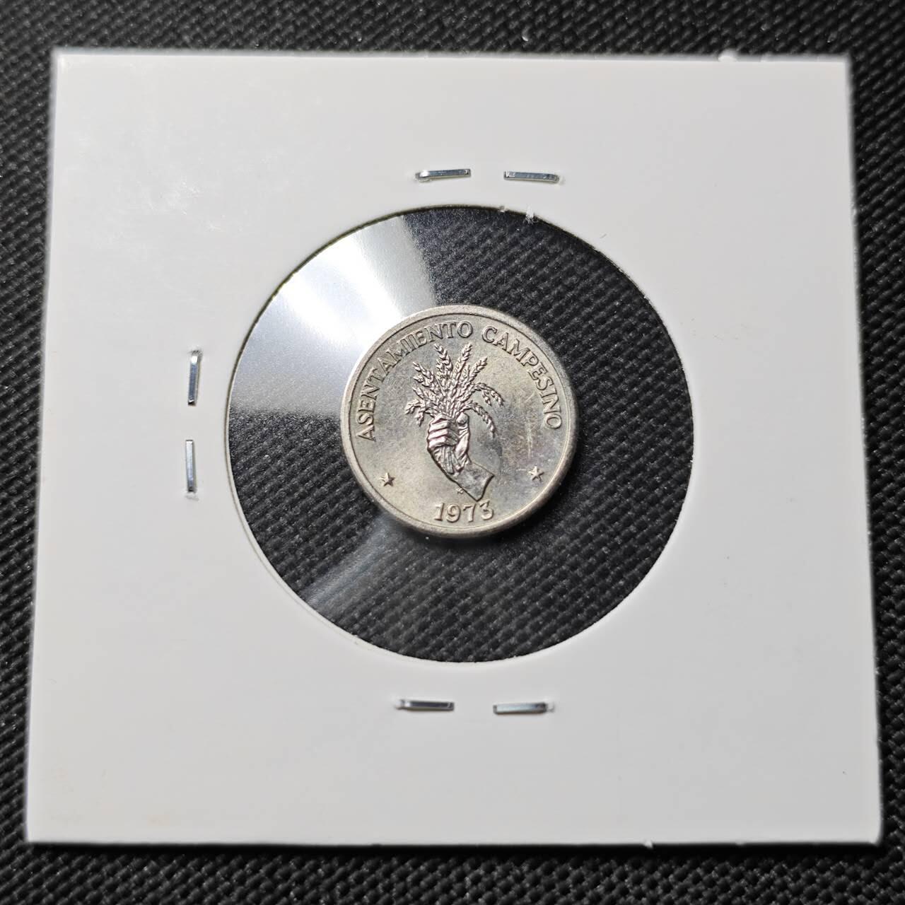 KK钱币收藏小铺  第406期 2月预留时间 周末发货  1973巴拿马握草 纪念币