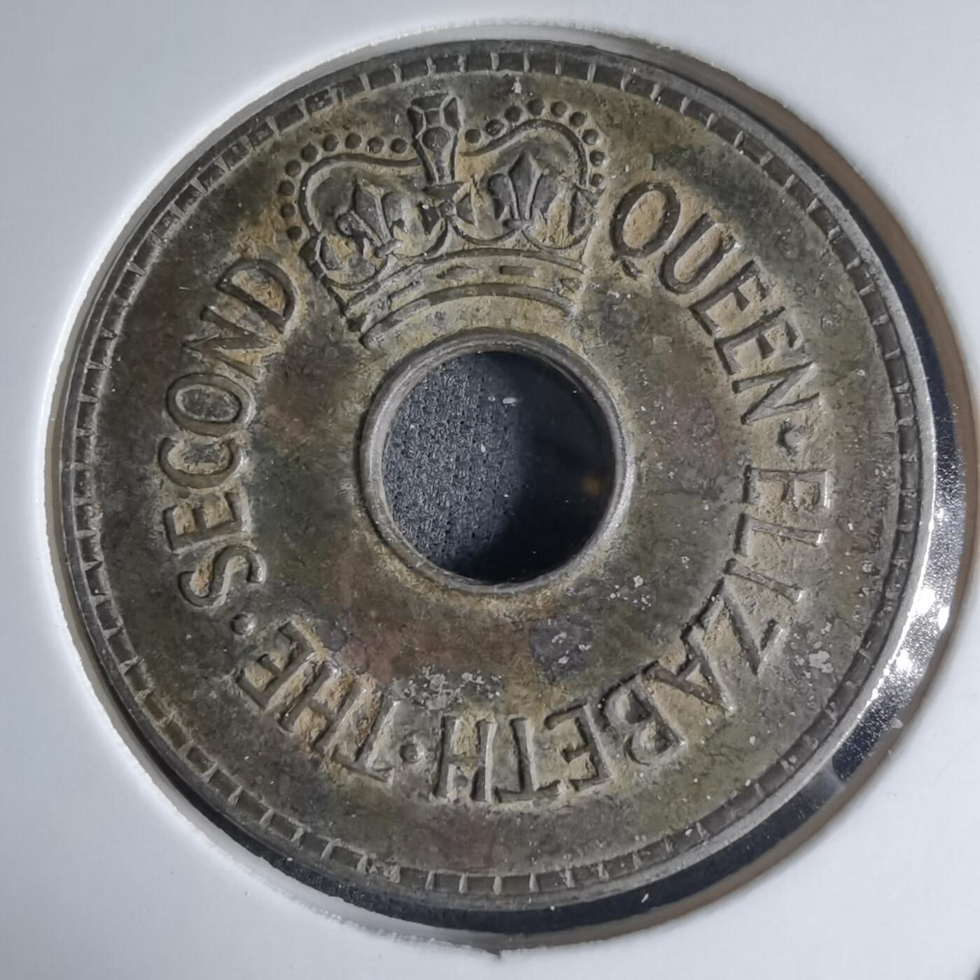 沼泽如烟--第1032场 斐济1954年1便士