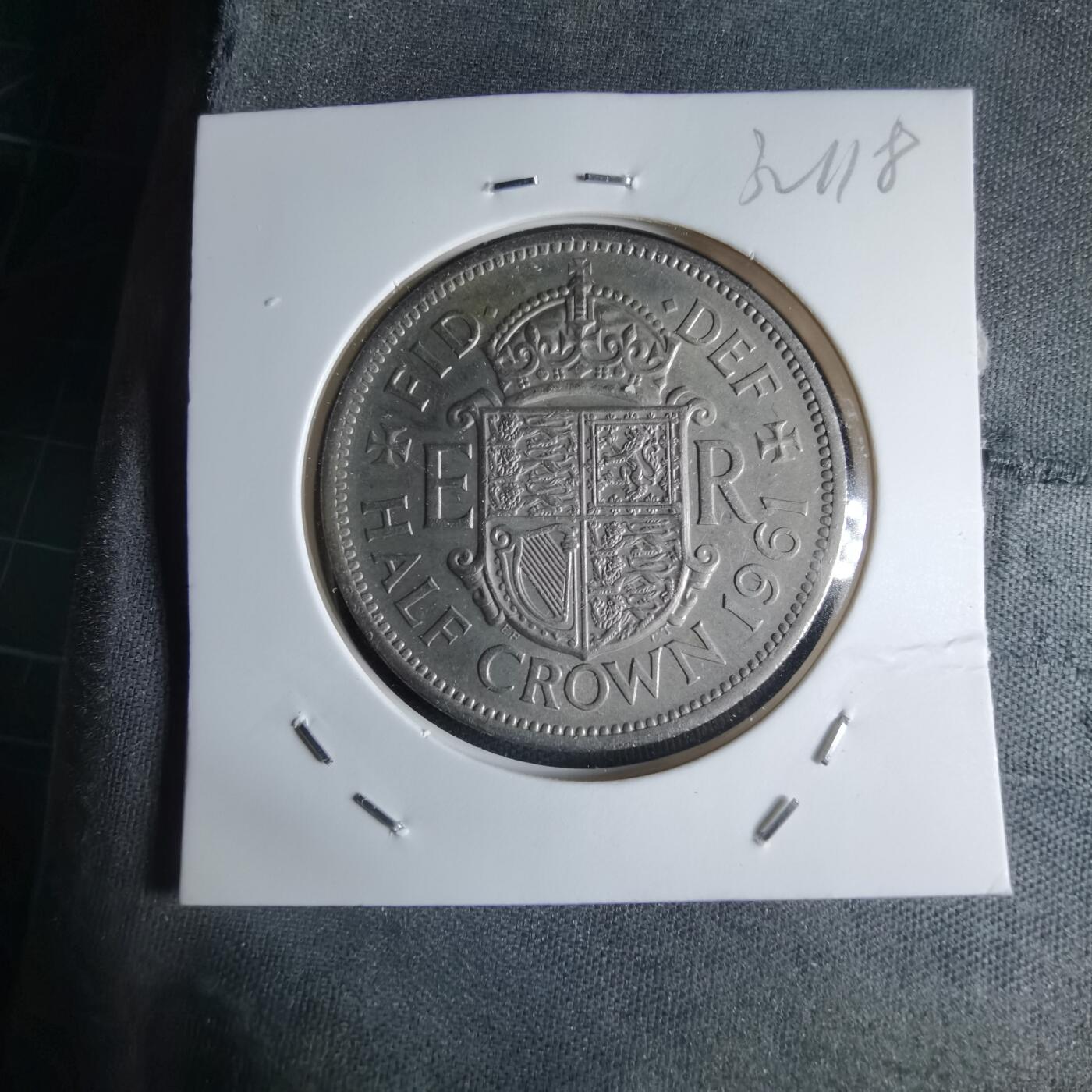 沼泽如烟--第1032场 英国1961年半克朗