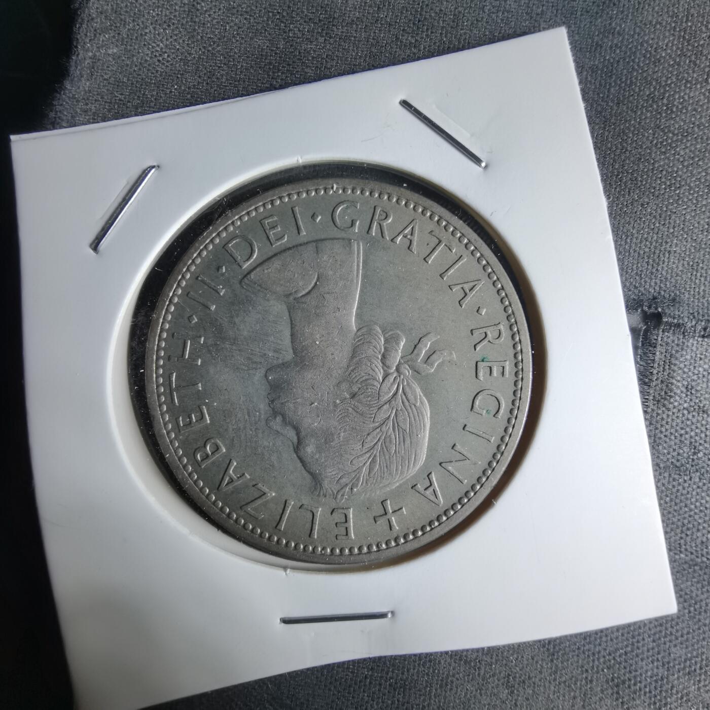 沼泽如烟--第1032场 英国1956年半克朗