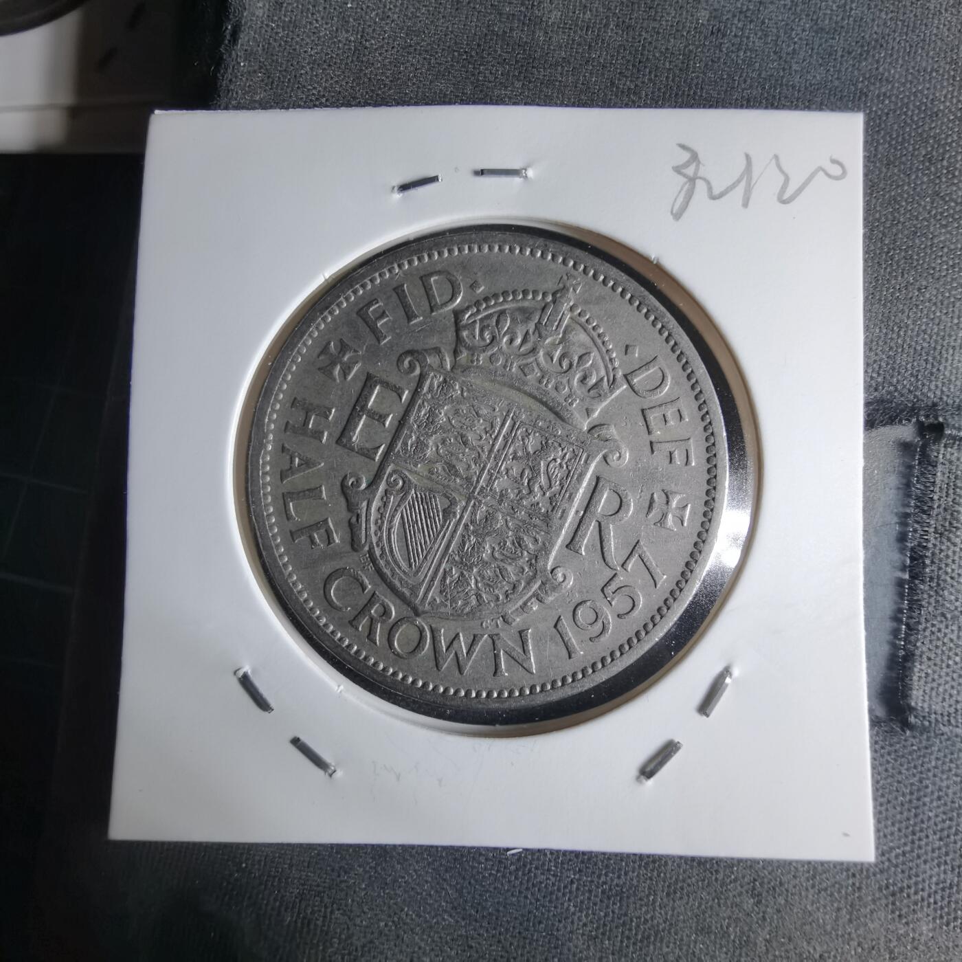 沼泽如烟--第1032场 英国1957年半克朗