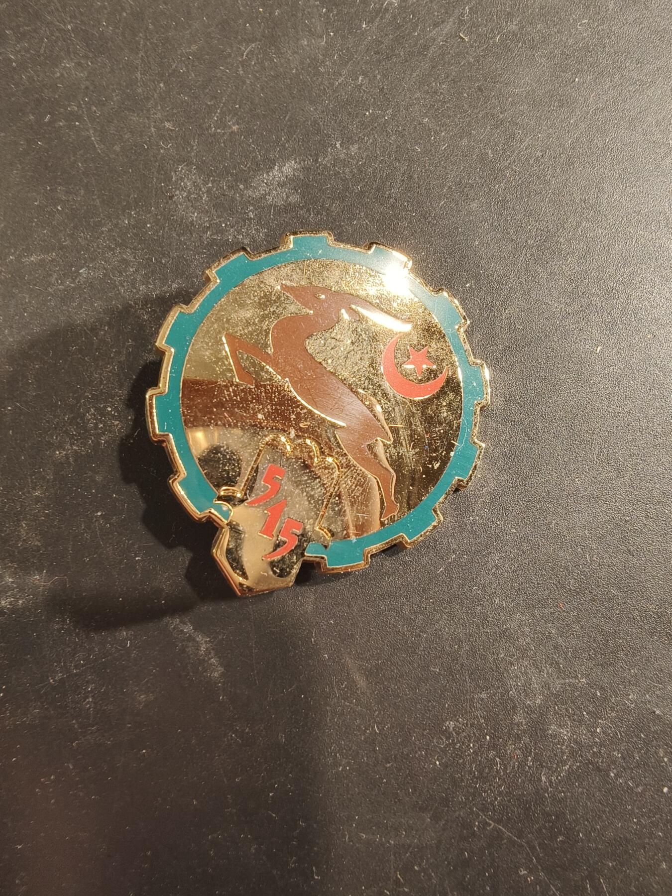 老王徽章第189期 法国陆军第515运输团证章