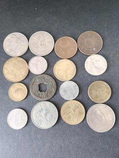 猩哥外币小铺➨【第225场】 - 硬币16个