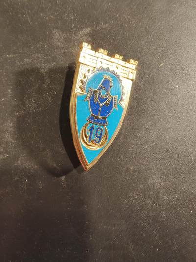 老王徽章第189期 - 法国陆军第19工兵团证章