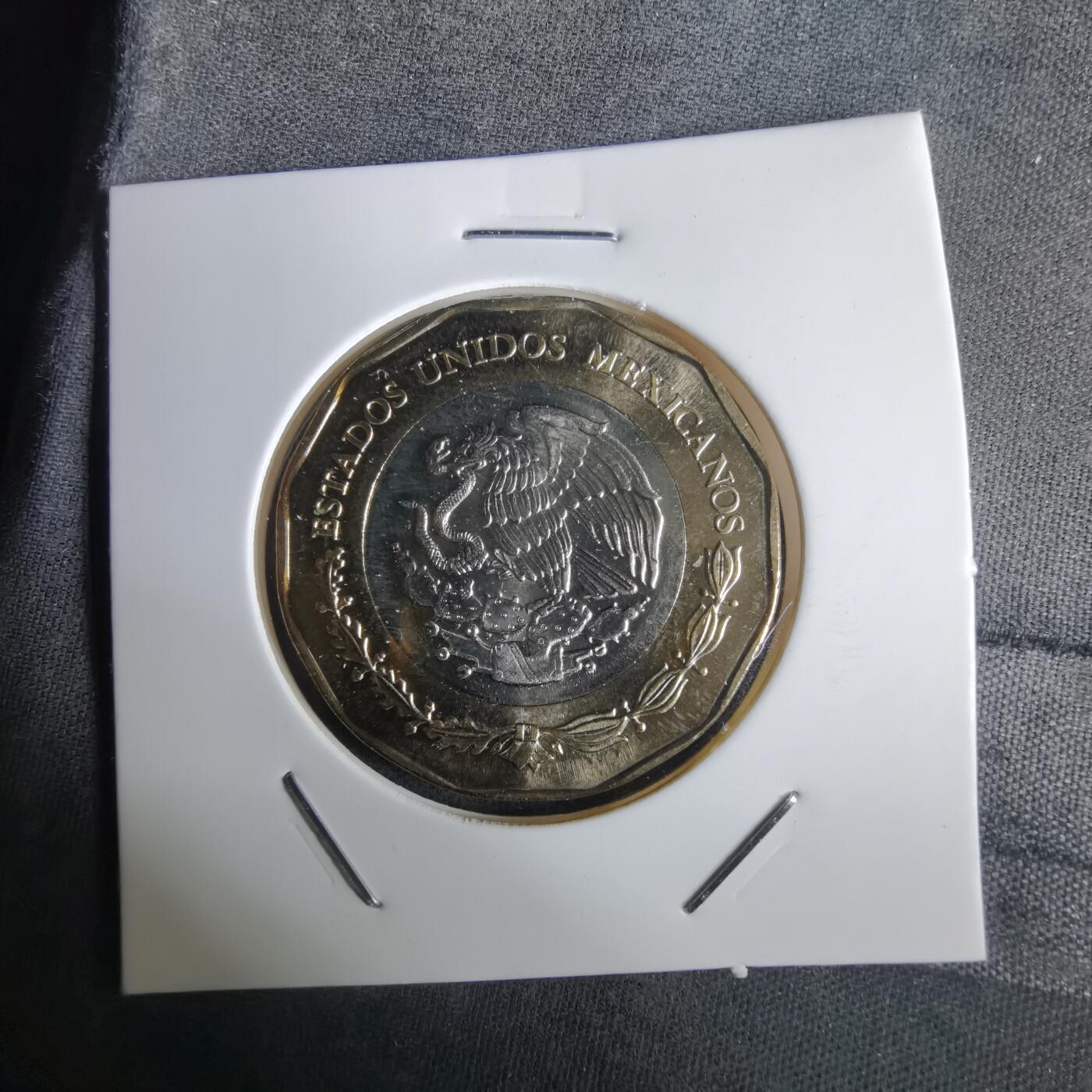 沼泽如烟--第1032场 墨西哥2021年20比索