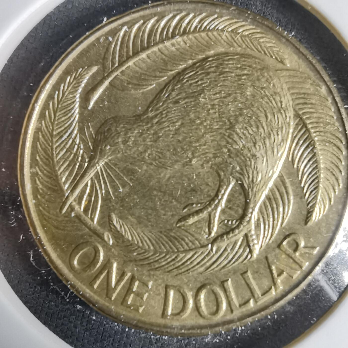 沼泽如烟--第1031场 新西兰1991年一元