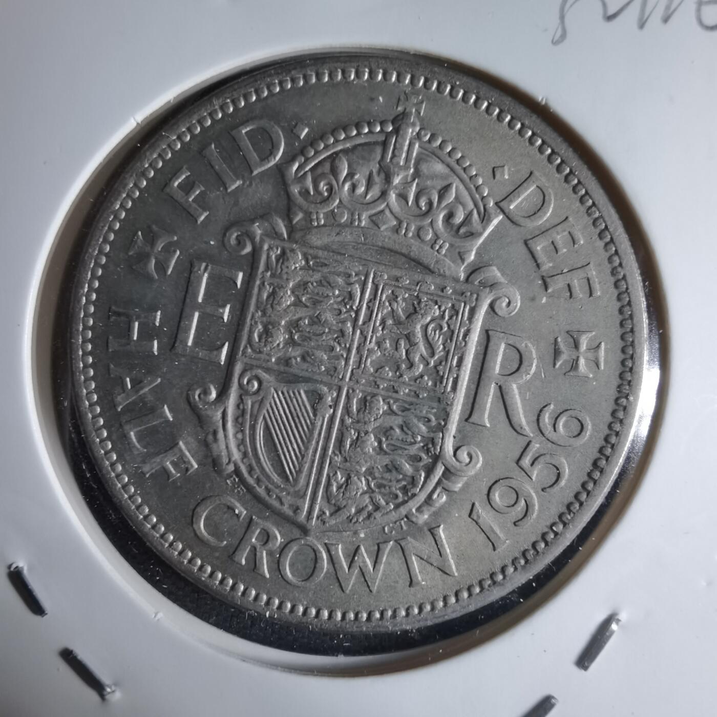 沼泽如烟--第1032场 英国1956年半克朗