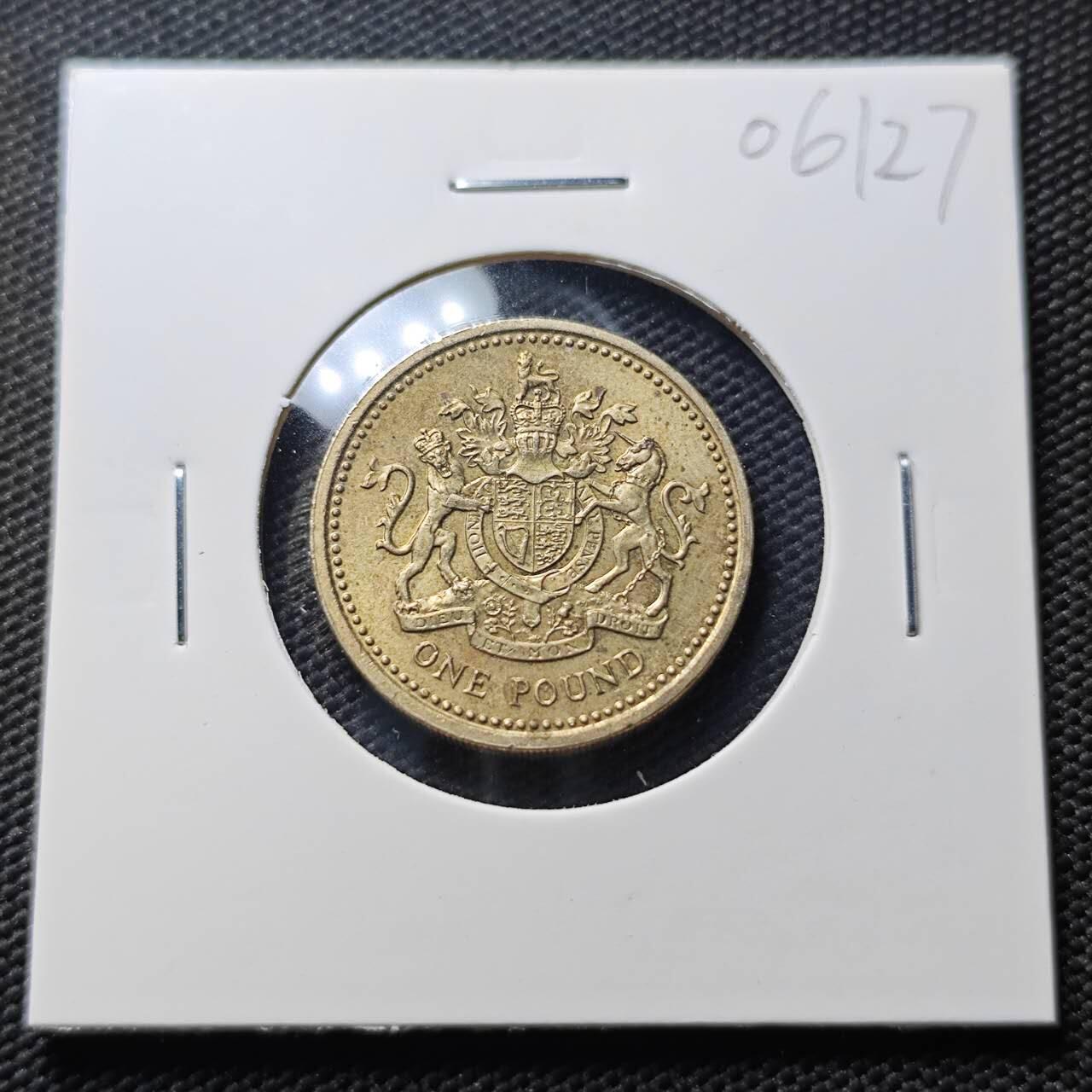 KK钱币收藏小铺  第406期 2月预留时间 周末发货  英国1镑
