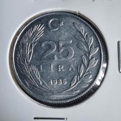 沼泽如烟--第1031场 - 土耳其1985年25里拉