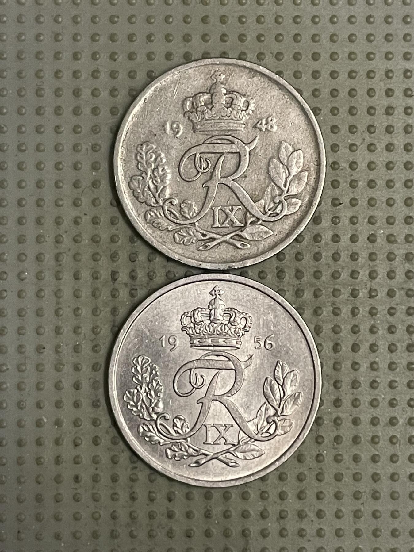 2026年第38场各国散币拍卖（总第188场） 丹麦25欧尔2枚