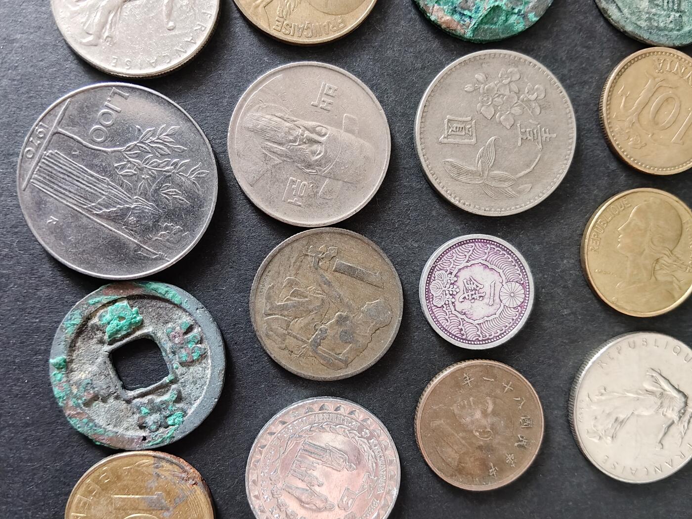 猩哥外币小铺➨【第225场】 硬币16个