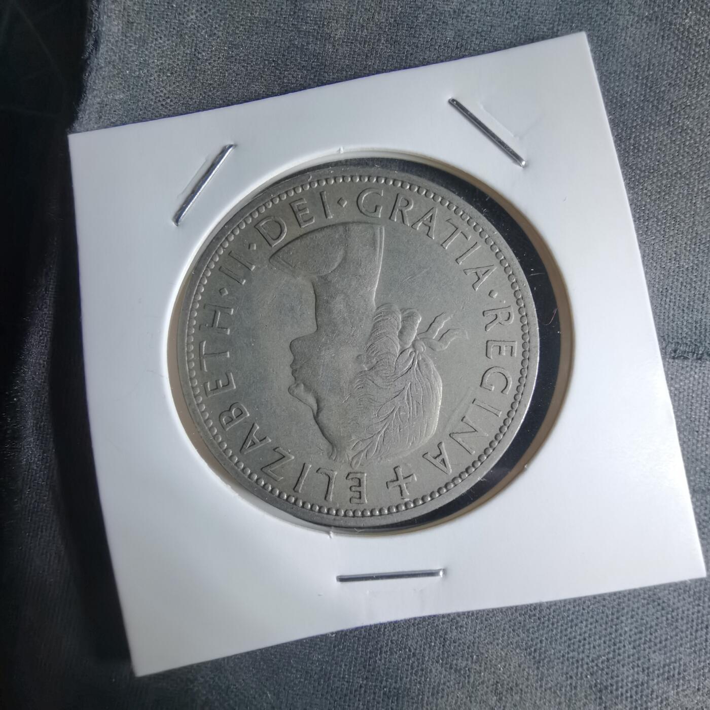 沼泽如烟--第1032场 英国1955年半克朗