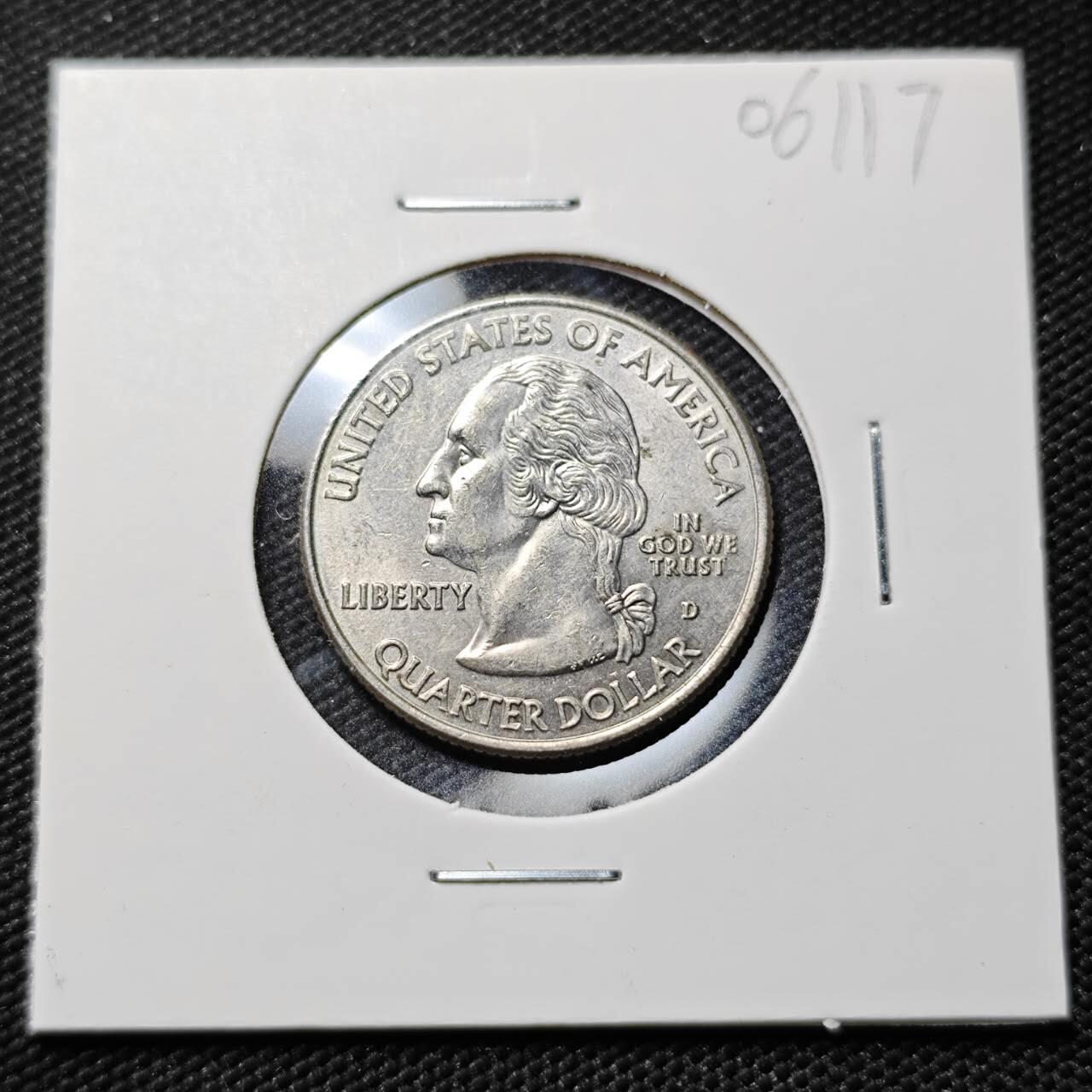 KK钱币收藏小铺  第406期 2月预留时间 周末发货  2009美国25分纪念币