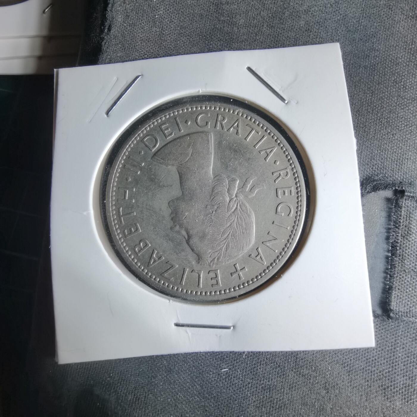 沼泽如烟--第1032场 英国1954年半克朗