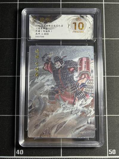 欢迎送拍、零成本上架，释放现金流，合理分配上拍卡品 - 【85/88折光】王涌喆 许褚 10星 玄卡阁&三国志
