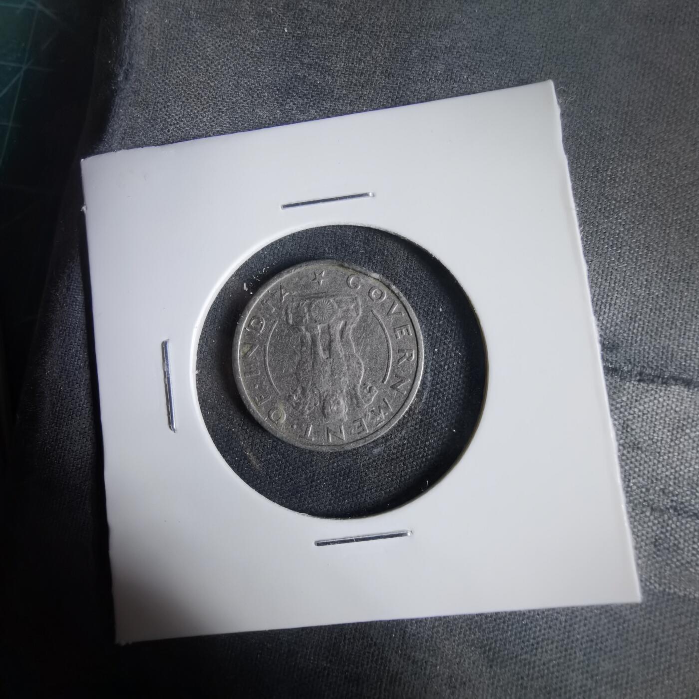 沼泽如烟--第1031场 印度1950年四分之一卢比