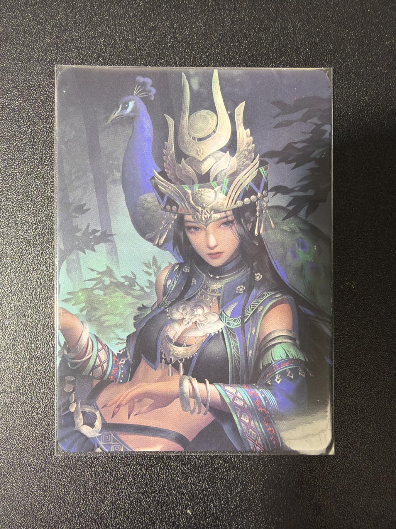 NO.28 好又多金牌大场，每周一站式配齐，方便凑单！（周6晚9点截拍，卖家送拍0抽成！） 白花恋诗卡牌 蓝凤凰 镭光浮雕3张