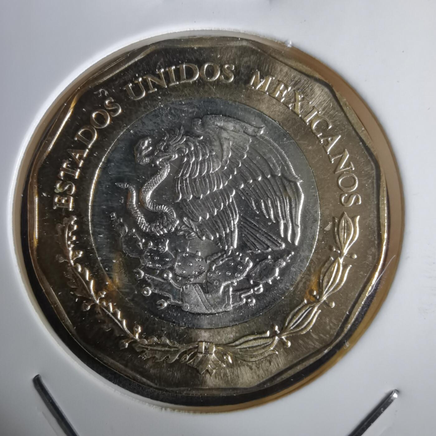 沼泽如烟--第1032场 墨西哥2021年20比索