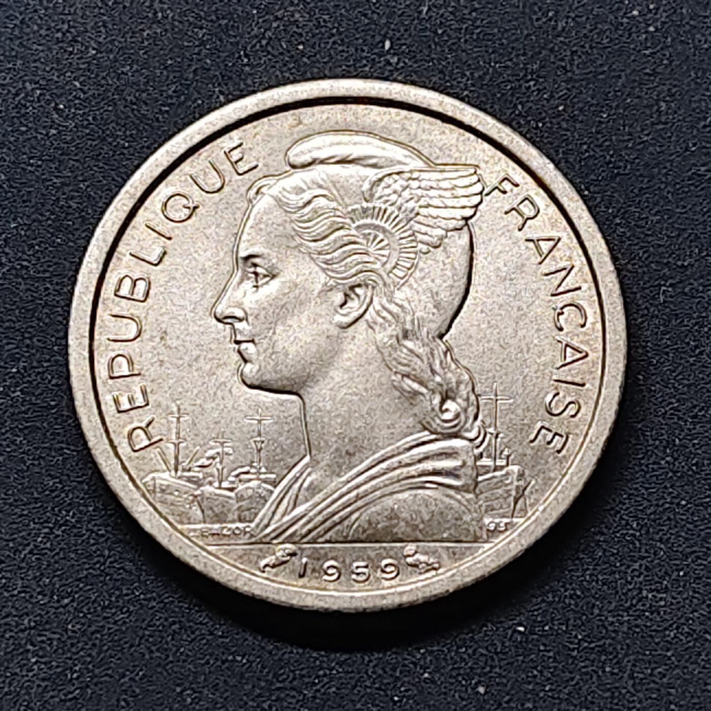 【全场包邮】纯粹捡漏拍514场 索马里1959年1法郎