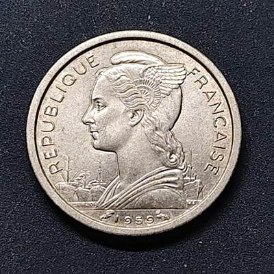 【全场包邮】纯粹捡漏拍514场 - 索马里1959年1法郎