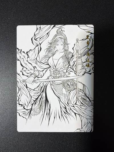 NO.28 好又多金牌大场，每周一站式配齐，方便凑单！（周6晚9点截拍，卖家送拍0抽成！） - 卡德曼 张建东水浒 扈三娘 线稿普卡