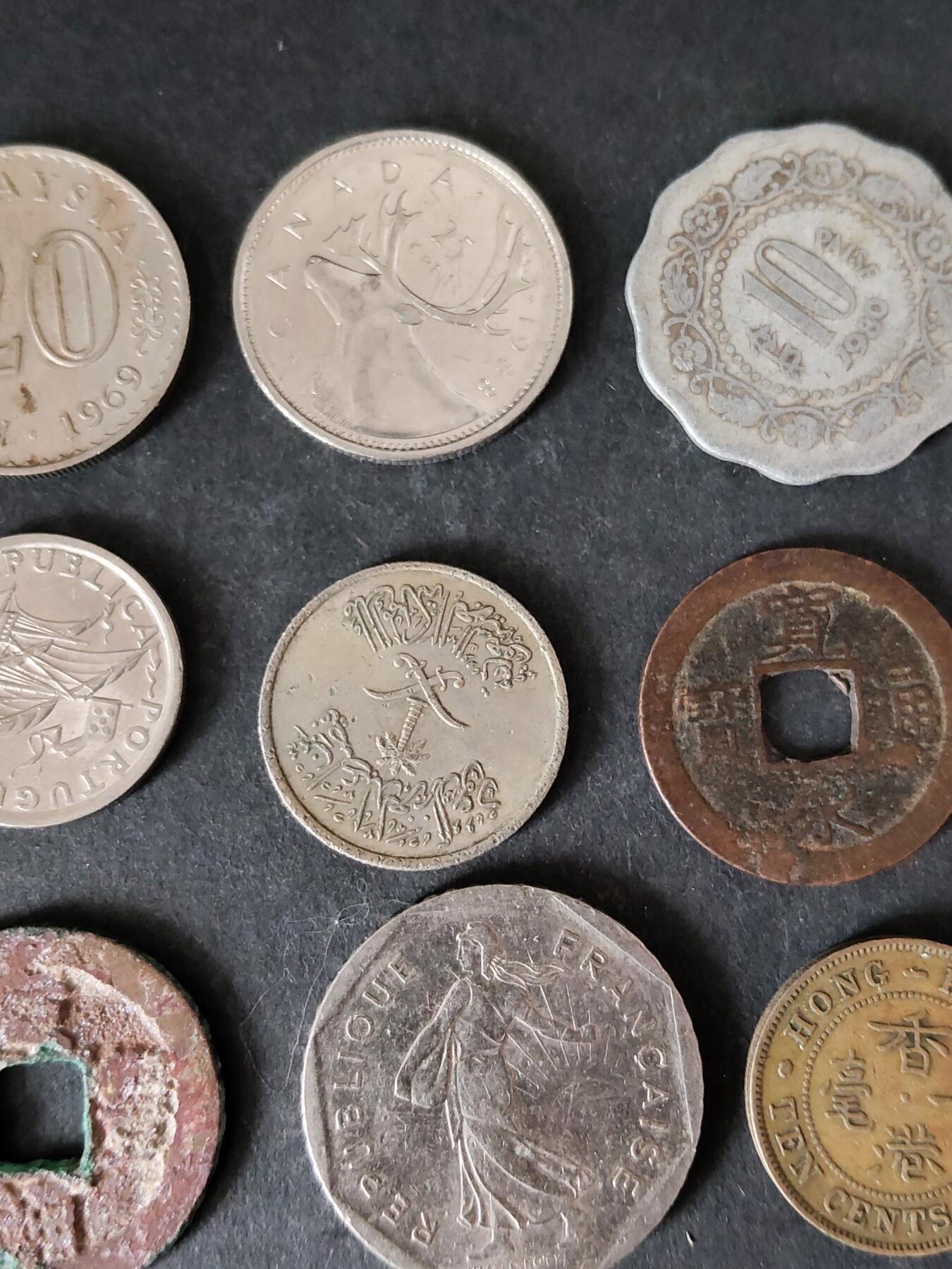 猩哥外币小铺➨【第225场】 硬币16个