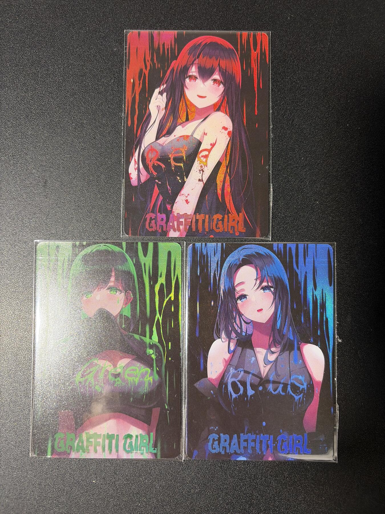 NO.28 好又多金牌大场，每周一站式配齐，方便凑单！（周6晚9点截拍，卖家送拍0抽成！） 疾风卡牌 涂鸦少女 彩闪3张