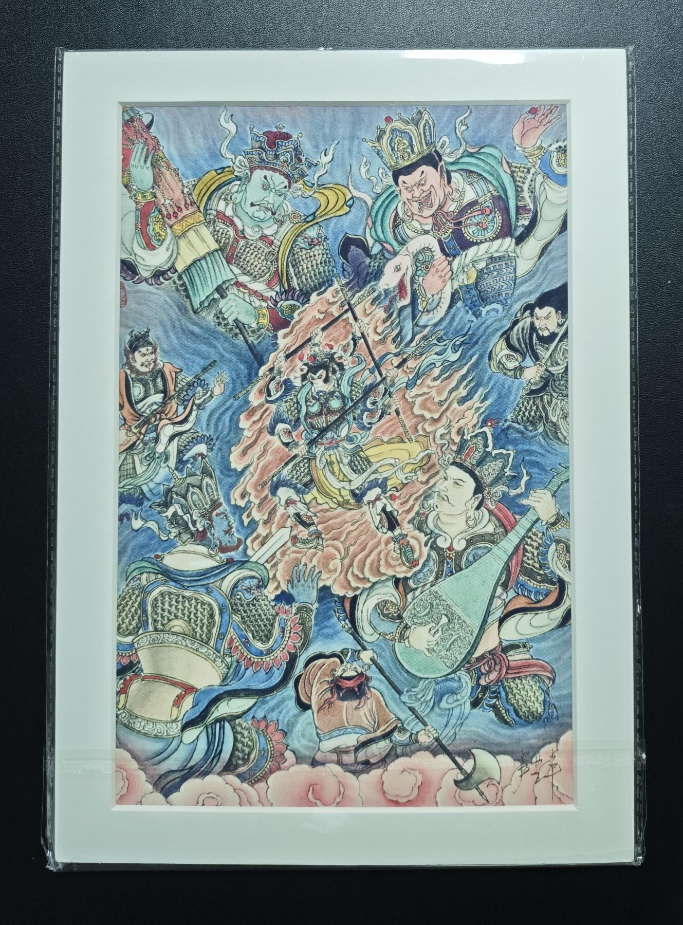 天玑星卡拍第182期《3.30周一截拍》持续收拍收评中 满赠卡需备注 【亲签复制画】卢艺丰 西游 复制画 A4尺寸