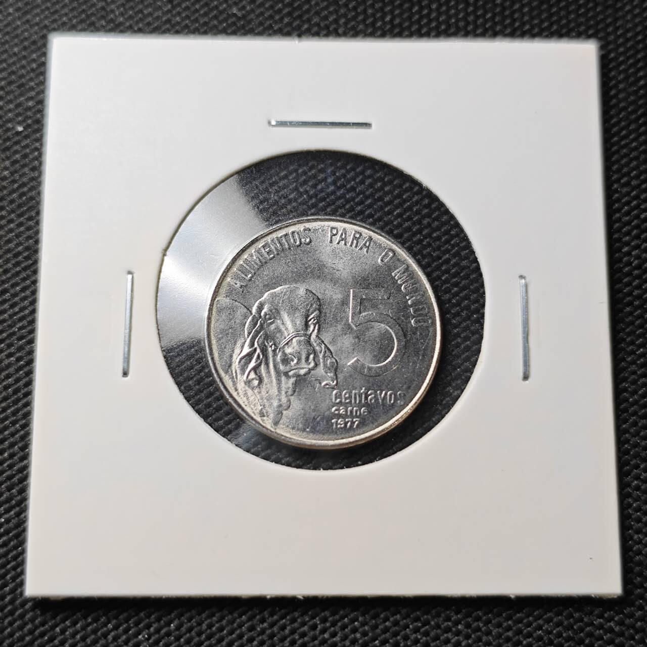 KK钱币收藏小铺  第407期 2月预留时间 周末发货  巴西5分纪念币