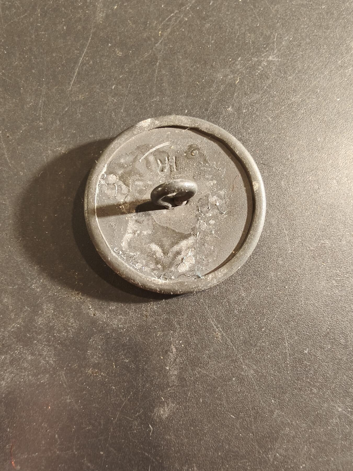 老王徽章第189期 一战时期德国巴伐利亚王国士官/军士长领扣    30mm