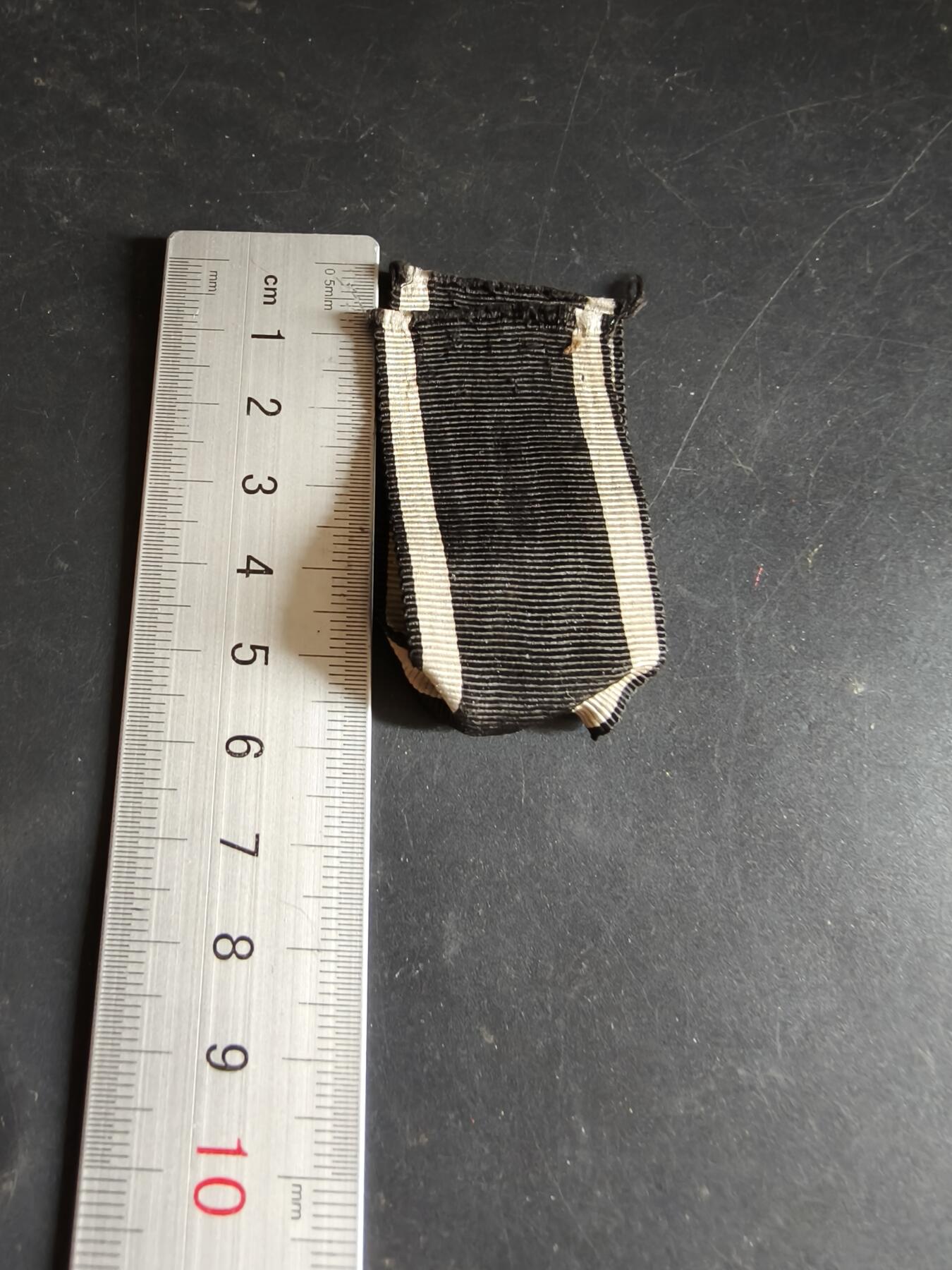 老王徽章第189期 德国一战二铁绶带    12cm