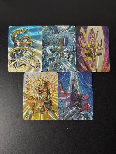 NO.28 好又多金牌大场，每周一站式配齐，方便凑单！（周6晚9点截拍，卖家送拍0抽成！） - 百里 港漫水浒第1弹测试卡 夏伟义 粗闪5张