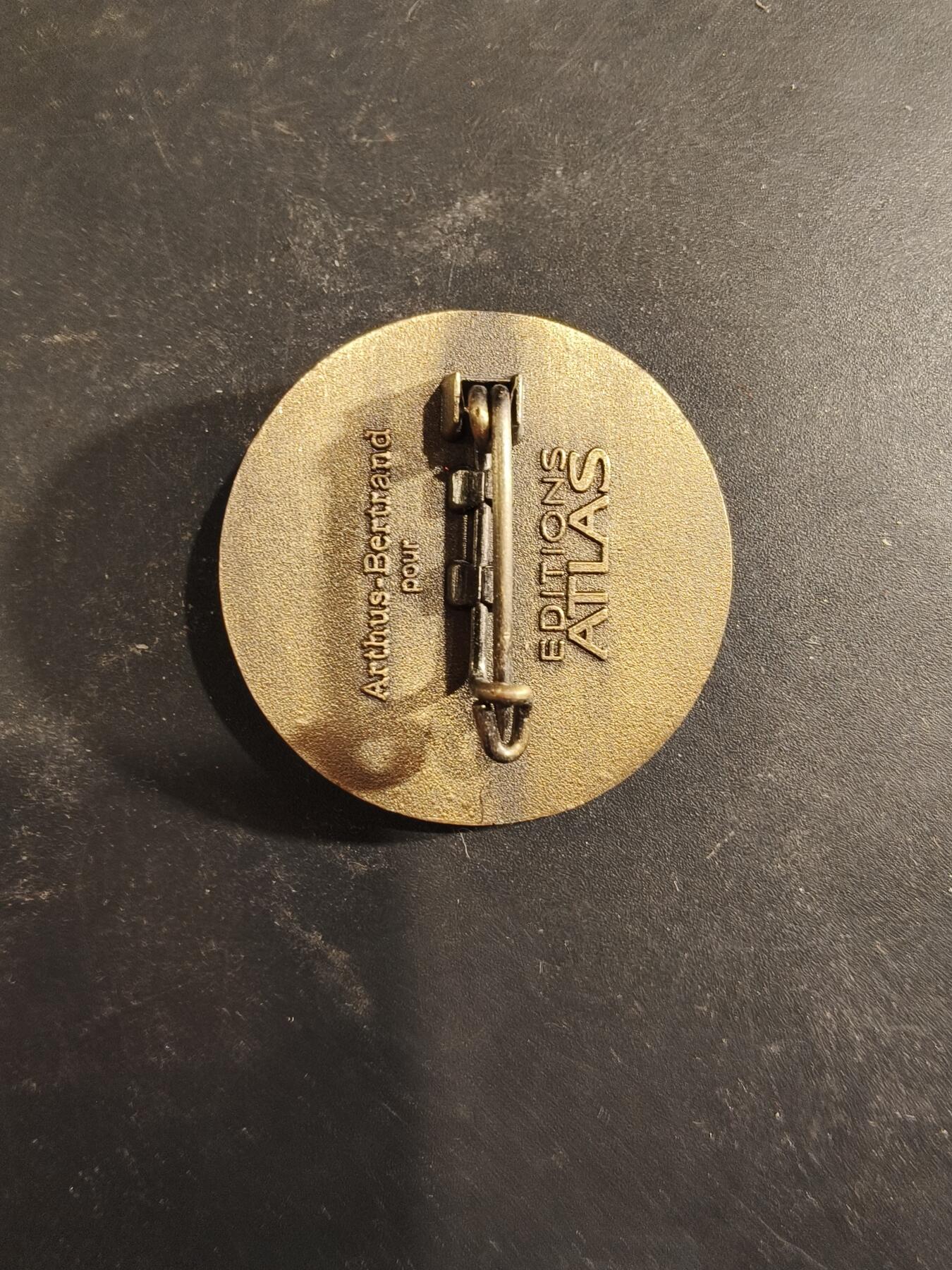 老王徽章第189期 法国陆军第1摩洛哥步兵团证章     第1摩洛哥步兵团是一支隶属于非洲军团步兵，归属于法国陆军管辖