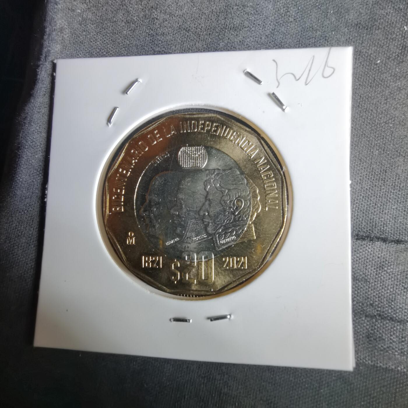 沼泽如烟--第1032场 墨西哥2021年20比索