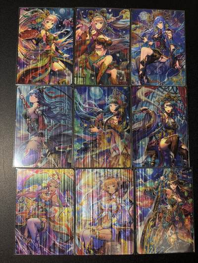 NO.28 好又多金牌大场，每周一站式配齐，方便凑单！（周6晚9点截拍，卖家送拍0抽成！） - 江东卡牌 三国月圆未眠系列 银丝闪9张