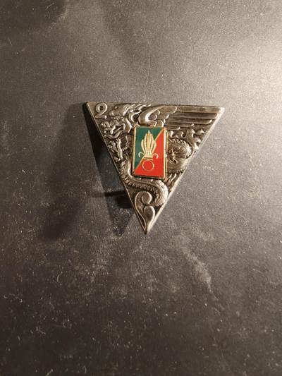 老王徽章第189期 - 法国外籍军团第2伞降团证章