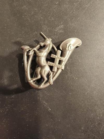 老王徽章第189期 - 法国陆军第10山地步兵营证章