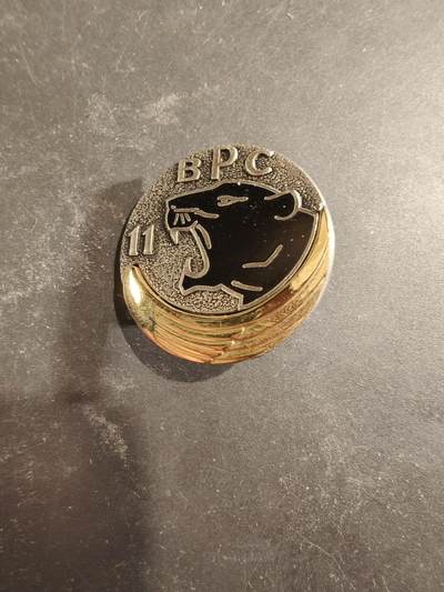 老王徽章第189期 - 法国陆军第11空降突击团证章     第11空降突击团是一支精锐伞兵部队，成立于1946年，曾作为法国国外情报和反间谍局(SDECE) 的武装分支服役。 