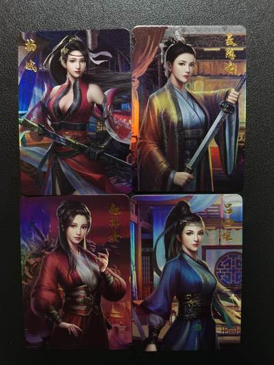 天玑星卡拍第181期《3.26周四截拍》持续收拍收评中 满赠卡需备注 - 宁缺卡牌 四大女刺客 彩闪 四张