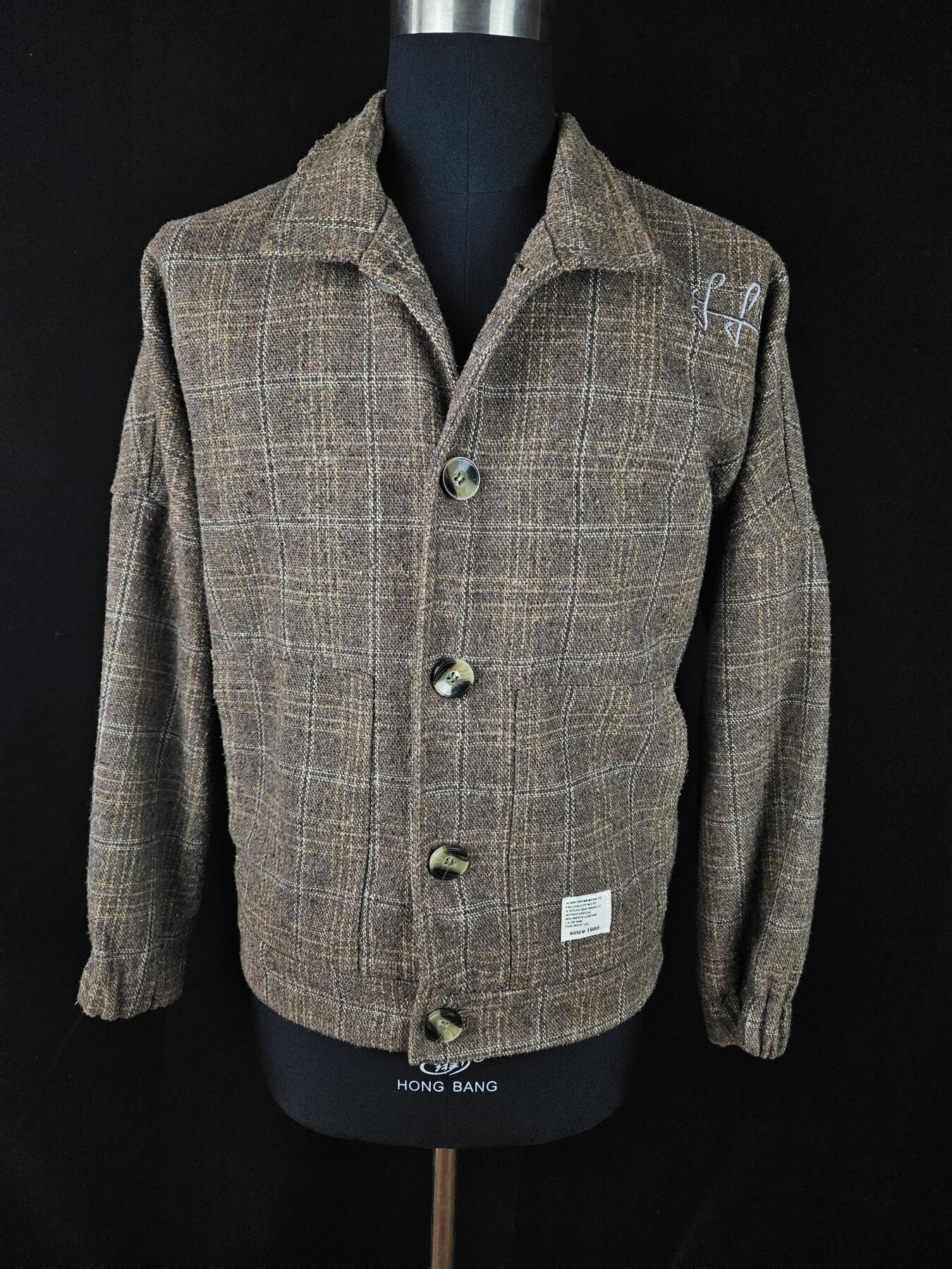 0元起拍勋章 第342期 咸鱼国勋章拍卖专场 3月29日（周日）下午6：00开始 古着夹克  胸围110 肩宽46 衣长64 袖长58