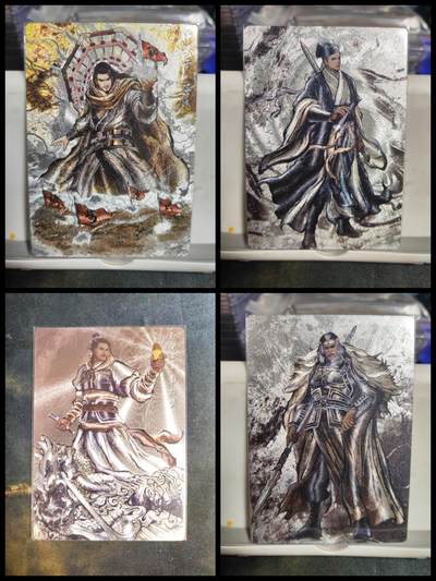 阳大大卡牌拍卖第106期（持续收拍品，周五晚上九点截拍，进群福利早知道） - 【99尾编】卡德曼 张建东水浒 粗闪99限编4张