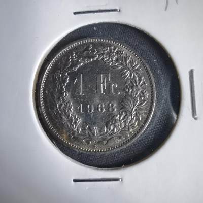 沼泽如烟--第1031场 - 瑞士1968年1法郎