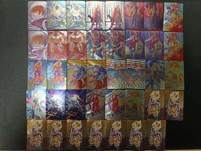 天玑星卡拍第181期《3.26周四截拍》持续收拍收评中 满赠卡需备注 - 动漫经典 小卡 粗闪 39张 自制卡